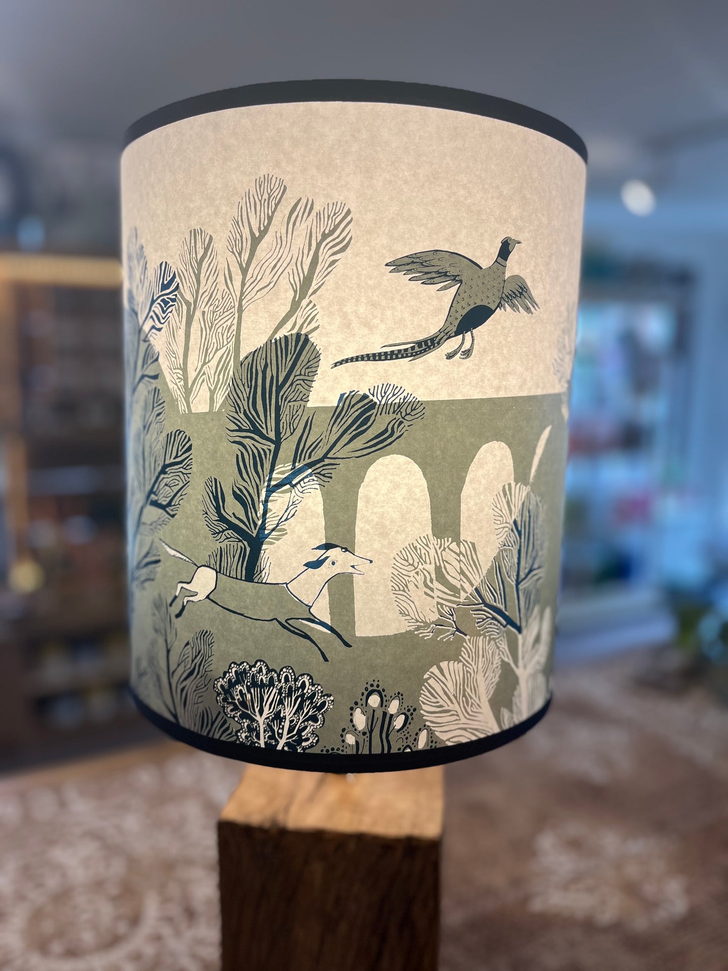 Stag - lampshade - 26cm Diameter