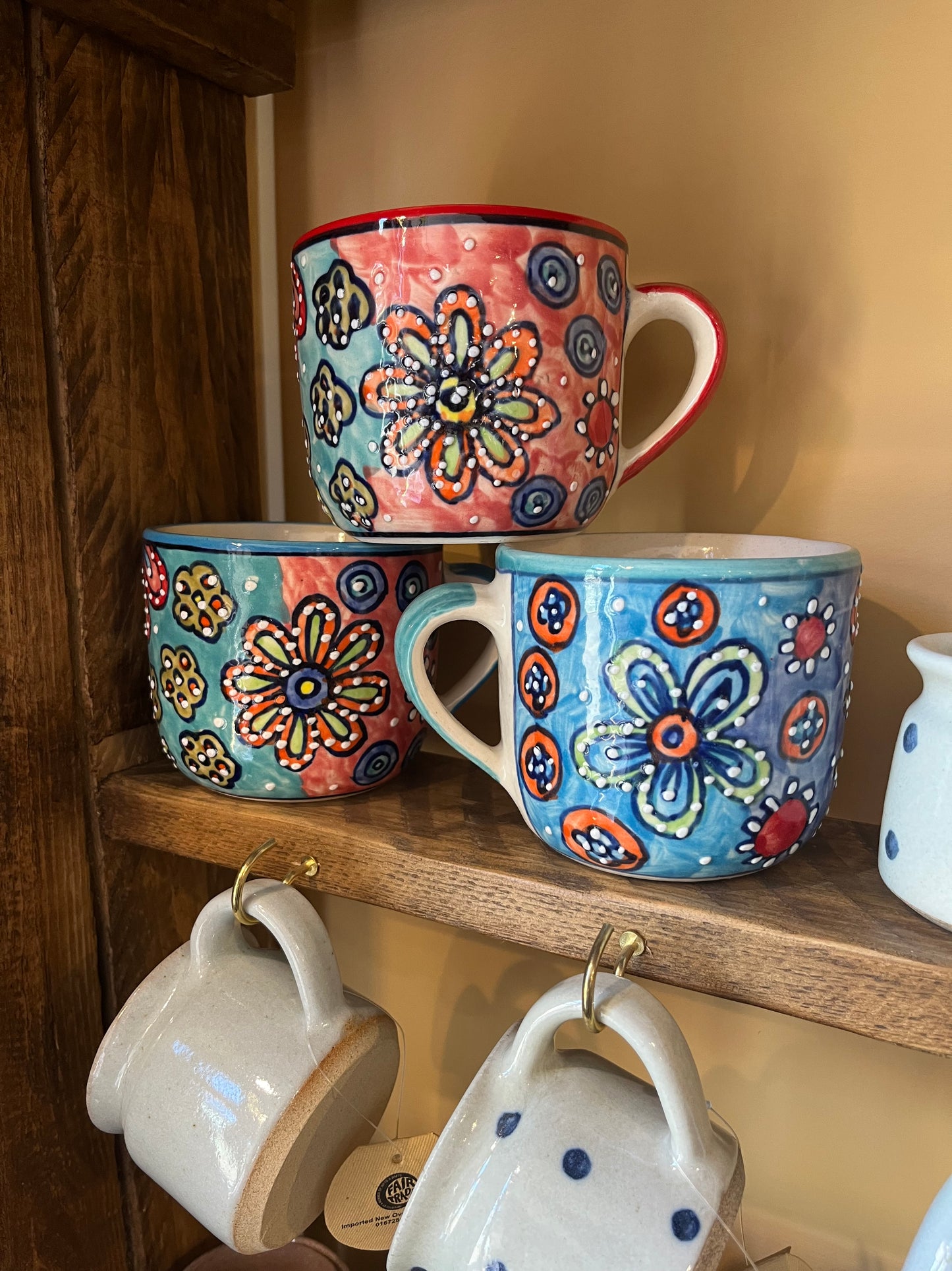 Giant Floral Daisy Mug