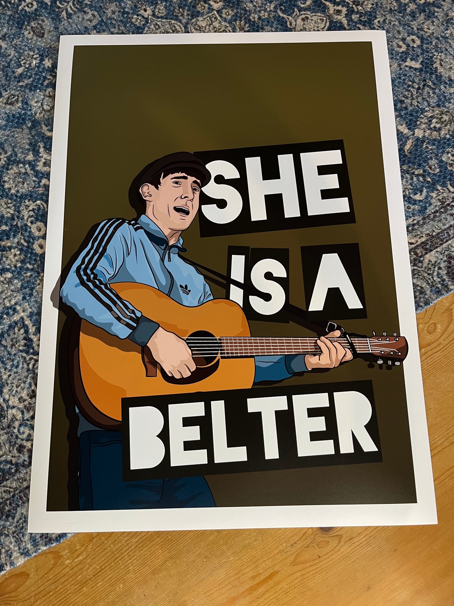 A3 size print - Gerry Cinnamon - print - poster