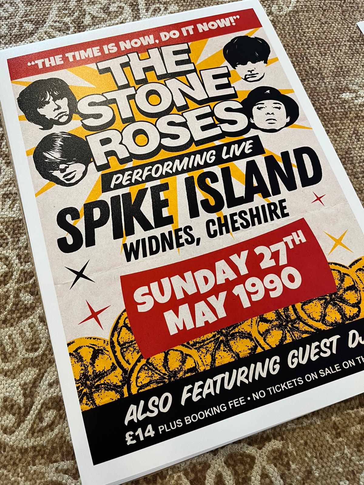 A3 Size - The Stone Rose advertising poster print - paper print